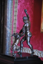 Bronze statuette in Versailles